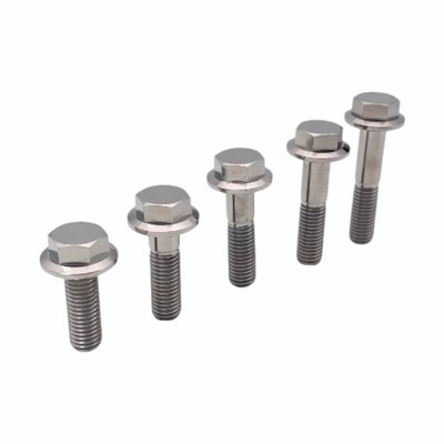 Titanový šestihranný přírubový šroub