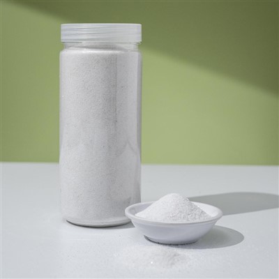 Bílý barevný písek